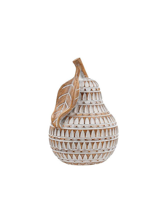 Decor Pentru Masă Păr Fylliana Fl25769 Natural Cafeniu Patină Albă Culoare 10x10x15cm Decor Pentru Masă Păr Fylliana Fl25769 Natural Cafeniu Patină Albă Culoare 10x10x15cm