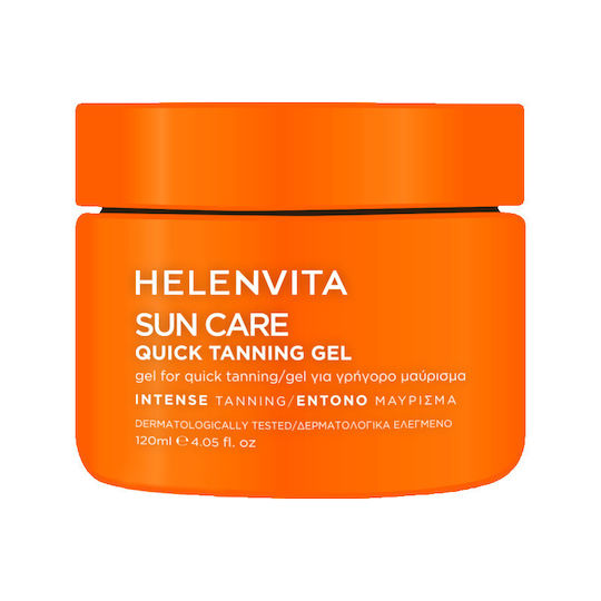 Helenvita Sun Quick Tanning Gel Μαυρίσματος Σώματος 120ml