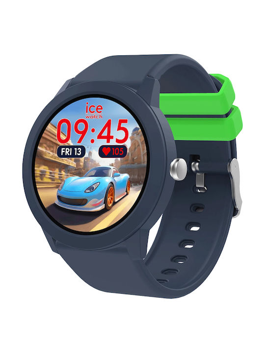 Ice Watch Ice Smart Junior Rd 3.0 Runde Smartwatch Modell Silikonarmband Blau
