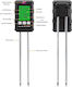 Soil 6 in 1 pH Meter With Moisture And Temperature Measuring Capability