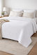 Olia Home Single Hotel Blanket Pique White 160x255cm