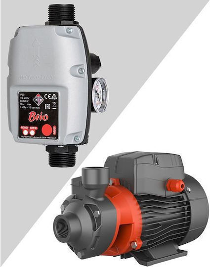 Electronic Peripheral Water Pressure Pump Set Brio 2000-m 370w 0.5hp Apm37 Leo
