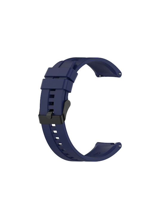 Curea Din Silicon Albastră Universală (Universal Silicone Watch Strap)