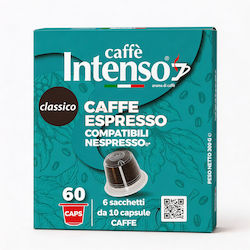 Nespresso Espresso Capsules Compatible with Nespresso Machine 60pcs