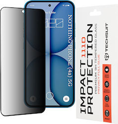 Techsuit Full Face Tempered Glass Μαύρο Techsuit Full Face Tempered Glass Μαύρο