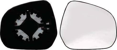 Heated Convex Mirror Glass Suitable For Opel Agila 2008-2014 H08 84730-51k10-000 Right 1 Piece
