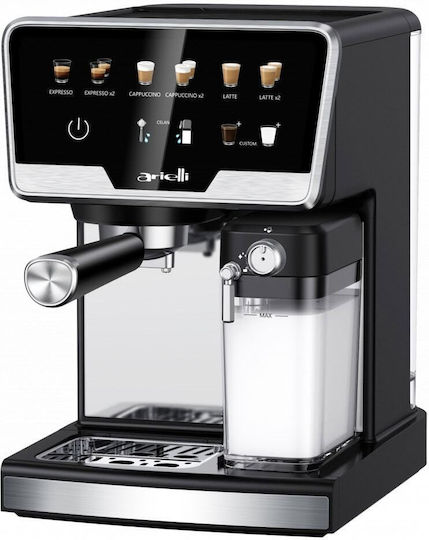 Arielli Espressomaschine 1530W Druck 15bar Grau ACM-2015