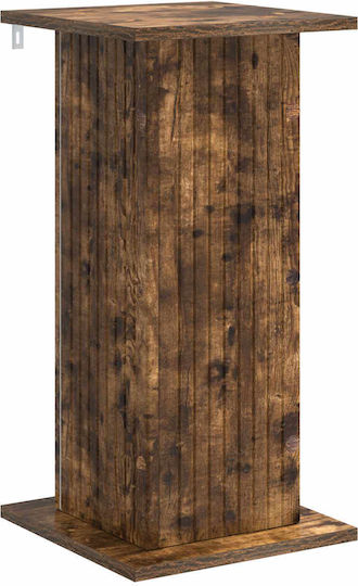 Vidaxl Plant Stand 2 Pcs Smoked Oak Wood 30.5 x 30 x 60.5 cm