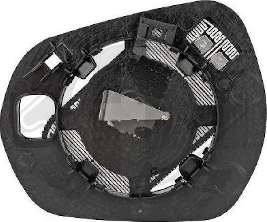 Heated Convex Mirror Glass Ford Puma 20 2087317 Right 1 Piece