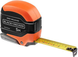 Black & Decker Μέτρο Ταινίας Ρολό Αυτόματη Επαναφορά 5mx1.9 Cm 31373 Black & Decker Black & Decker Μέτρο Ταινίας Ρολό Αυτόματη Επαναφορά 5mx1.9 Cm 31373 Black & Decker