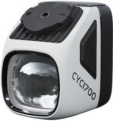Cyclami Cyc1700 Τηλεχειριζόμενος Προβολέας Ποδηλάτου Φακός Υψηλής Ισχύος Νυχτερινή Οδήγηση
