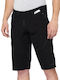 100% Men's Cycling Bermuda Black