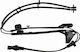 Wheel Speed Sensor Mazda 2 2003-2007 1.4l Hatchback Mazda 2 2003-2007 1.2l Hatchback Mazda 2 2003-2007 1.6l Hatchback