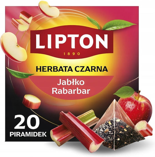 Lipton Black Tea Lipton Apple Rhubarb 20 Pyramids