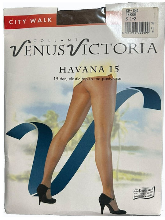 Venus Victoria Γυναικείο Καλσόν 15 Den Terra