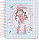 534653 Akademisches Tagebuch Spirale Weiches Außenmaterial 2026-2027 Täglich 11-Monat 14x16cm Anime Trend