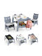 Kids Table Set with Chairs for Painting Gray Costway