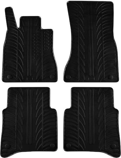 Carro 389183 Килими за кола Mercedes-Benz S-Class W223 V223 Long 2020+ Черни 4 Броя