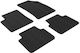 Carro 389437 Car Mats Opel Crossland SUV Facelift 2021+ Black 4 Pieces
