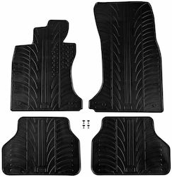 Carro 389233 Car Mats 0358 Bmw Series 5 E60 E61 2004-2009 Black 4 Pieces