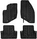 Carro 389221 Килими За Кола Volvo V70 Vx70 2000-2007 S60 2000-2009 Черни 4 Броя