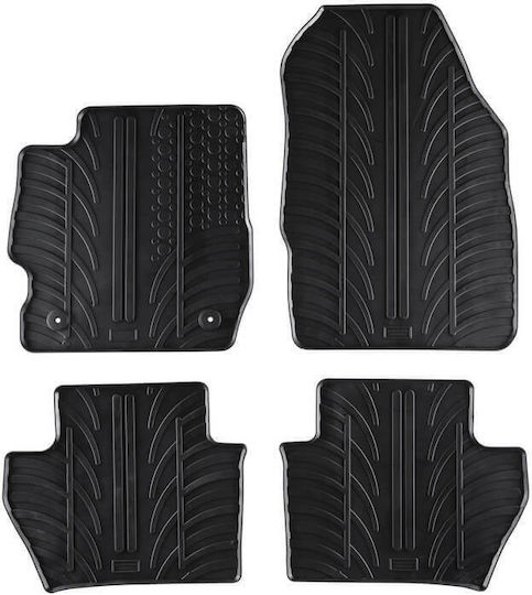 Carro 389160 Car Mats Ford Ka 2017 Black 4 Pieces