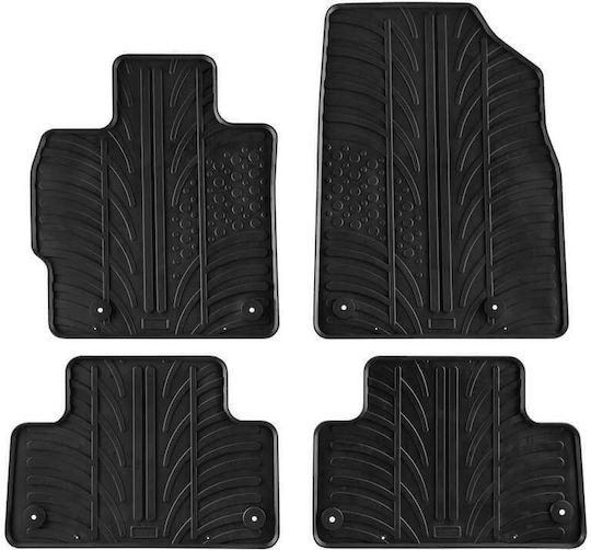 Carro 389352 Car Mats Mazda CX-7 2007 Black 4 Pieces