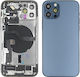 Apple iPhone 12 Pro Complete Frame Housing Pacific Blue Small Parts OEM Compatible
