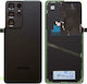 Samsung Galaxy S21 Ultra 5G G998B Πίσω Κάλυμμα Back Cover Φακούς Phantom Black Οεμ Συμβατό