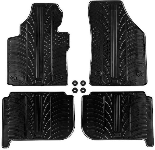 Carro 389471 Car Mats VW Touran 2003-2015 Black 4 Pieces