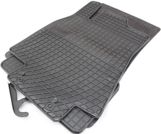 Refref Πατάκια Λάστιχο Mercedes Α-class W169 2004-2012 Μαύρα 4 Τεμάχια