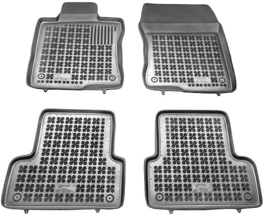 Sahler Raised Sides 3D Rubber Car Mats Honda Accord 2008+ Raised Sides Type Black 4 Pieces