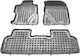 Sahler Car Mats Raised Sides 3D Rubber Honda Civic 2006-2011 Sedan Hybrid Raised Sides Black 3 Pieces