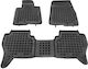 Sahler Килими за кола Car Mats 3D Гуми Мицубиши Пайеро 1999-2006 Тип Car Mats Черни 3 Броя