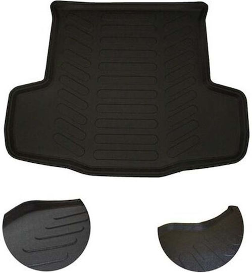 Carro 234615 Килим за багажник 3D Car Mats Гумиран TPE Ford Puma 19+ Преден Пространство Черен
