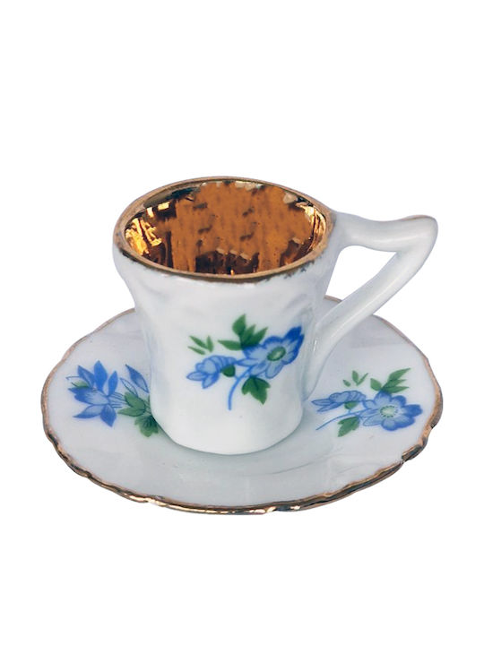 Artekko Kaffeetasse aus Porzellan Weiß