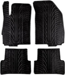 Apesan Πατάκια Αυτοκινήτου Λάστιχο Chevrolet Aveo 2006-2011 Μαύρο 4 Τεμάχια Apesan Πατάκια Αυτοκινήτου Λάστιχο Chevrolet Aveo 2006-2011 Μαύρο 4 Τεμάχια