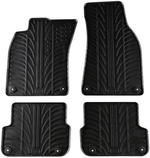 Carro 389330 Car Mats Audi A6 C6 2006-2010 Black 4 Pieces