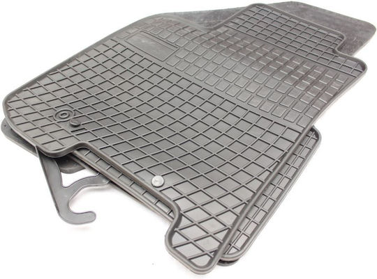 Refref Rubber Car Mats Chevrolet Lacetti 2003+ Daewoo Nubira 1999+ Black 4 Pieces
