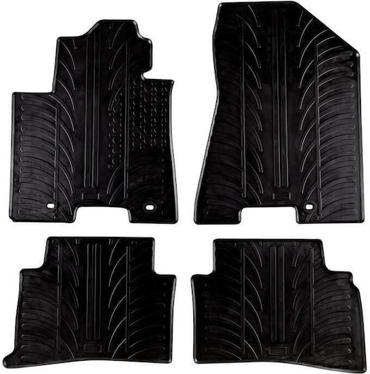 Carro 389148 Car Mats Kia Sportage 4 2016 Black 4 Pieces