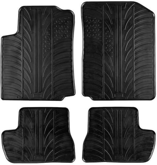 Carro 389435 Πατάκια Αυτοκινήτου Citroen C2 2003-2009 Μαύρο 4 Τεμάχια