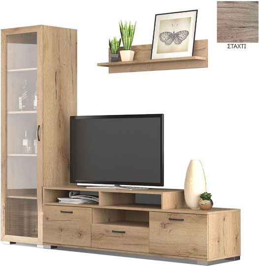 Wohnzimmer TV-Einheit No29 Braun M180xB44,5xH36cm