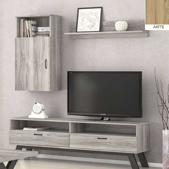 Bibliotecă Living N32 Maro L150xLățime44.5xÎnălțime200cm