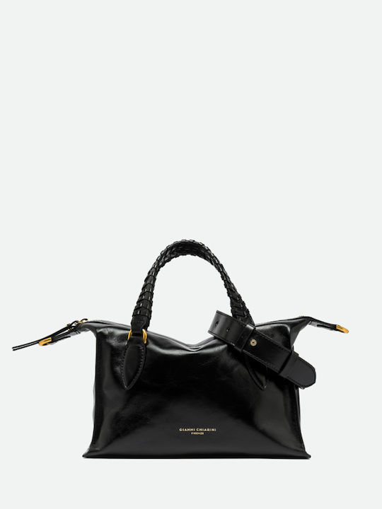 Leather Women's Black Handbag