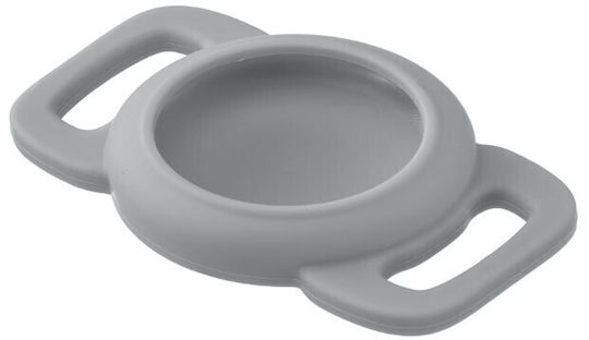 Ferplast Pet Collar Silicone Case for AirTag in Gray Colour