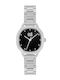 Visetti Women's Watch Battery with Silver Stainless Steel Bracelet