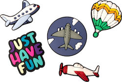 Tfo 3D Sticker Travel 5er Set