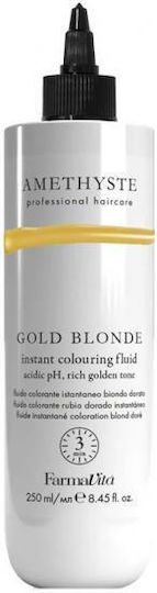 Farmavita Instant Colouring Fluid Hair Coloring Fluid Gold Blonde 250ml