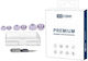 Samsung Galaxy Knospen2 Pro Ohrhörer+ Xdcase 3 Paare Silikonabdeckungen Größe S M L Reinigungsbürste Lila