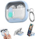 Magnetic Case for Samsung Galaxy Buds3/3 Pro Xdcase Starlink Series Base Security Lock Blue